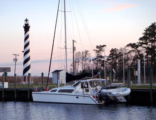 Used Sail Catamaran for Sale 2005 105 MC  Boat Highlights